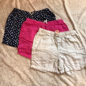 Girls shorts bundle